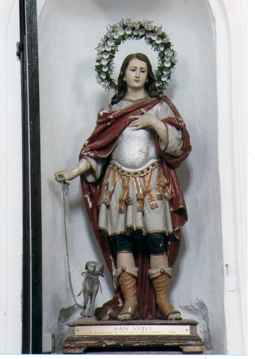 San Vito (statua) - manifattura pugliese (sec. XX)