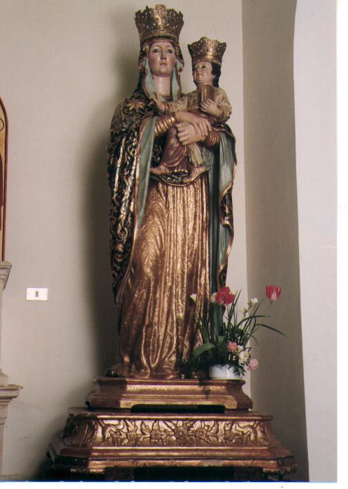 Madonna con Bambino (statua) - ambito Italia meridionale (prima metà sec. XVI)