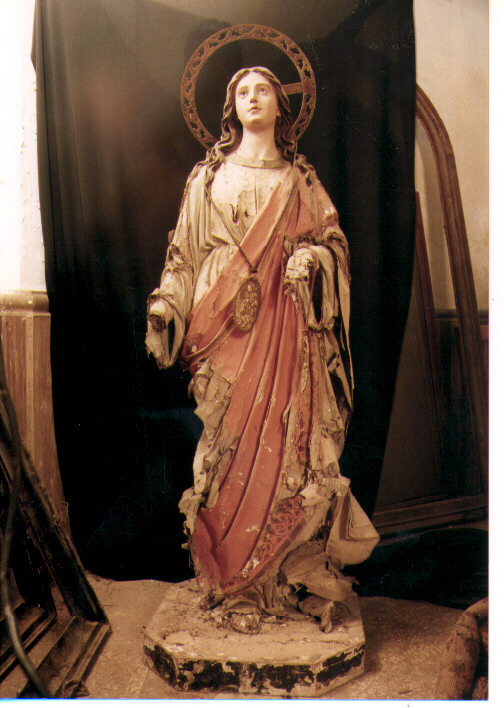 Santa Lucia (?) (statua) - ambito pugliese (secc. XVIII/ XIX)