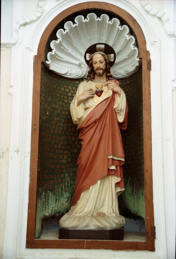 Sacro Cuore di Gesù (statua) - ambito Italia meridionale (prima metà sec. XX)