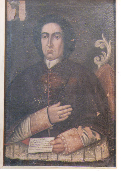 ritratto di ecclesiastico (dipinto) - ambito Italia meridionale (prima metà sec. XIX)