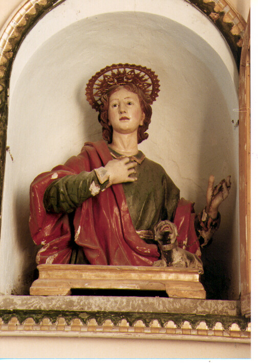 San Vito (busto) - manifattura pugliese (secc. XVIII/ XIX)