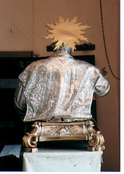 San Filippo Neri (busto) - manifattura napoletana (sec. XVIII)