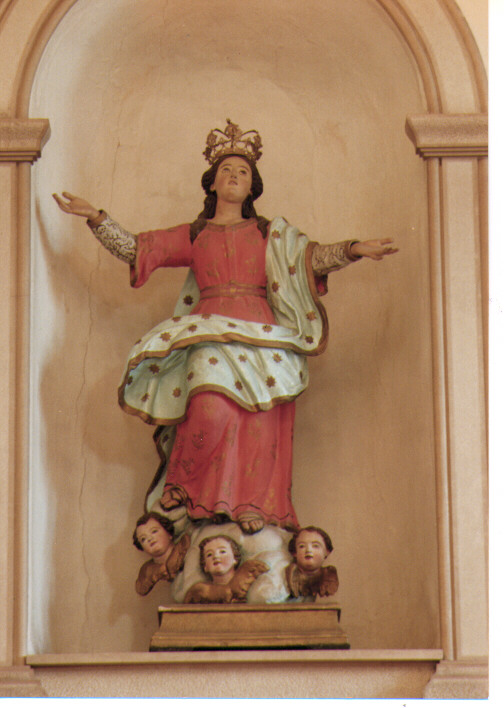 Madonna Assunta (statua) - ambito Italia meridionale (seconda metà sec. XVIII)
