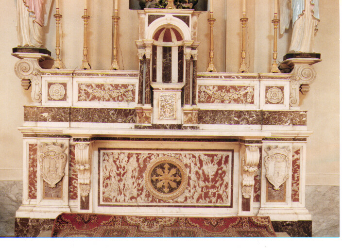 altare - ambito Italia meridionale (prima metà sec. XIX)