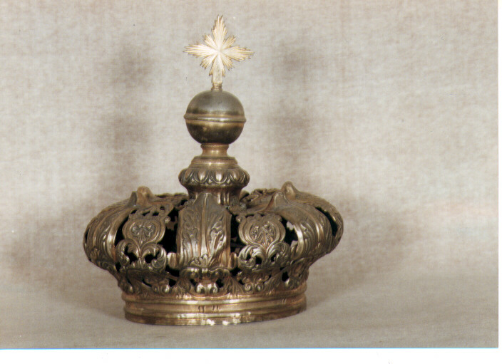 corona da statua - ambito Italia meridionale (sec. XIX)