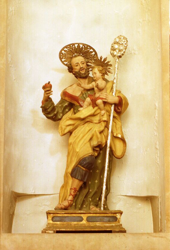 San Giuseppe e Gesù Bambino (statua) di Citarella F (fine/inizio secc. XVIII/ XIX)