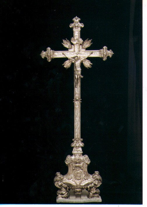 croce d'altare di De Blasio Andrea (sec. XVIII)