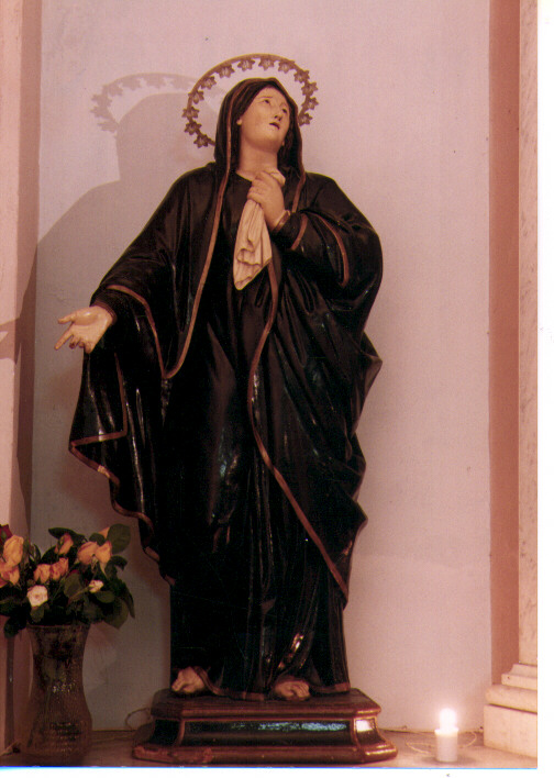 Madonna Addolorata (statua) - manifattura Italia meridionale (prima metà sec. XIX)