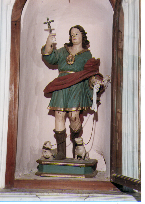 San Rocco (statua) - manifattura Italia meridionale (sec. XIX)