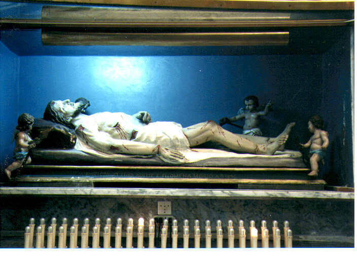 Cristo morto (statua) - ambito Italia meridionale (sec. XIX)