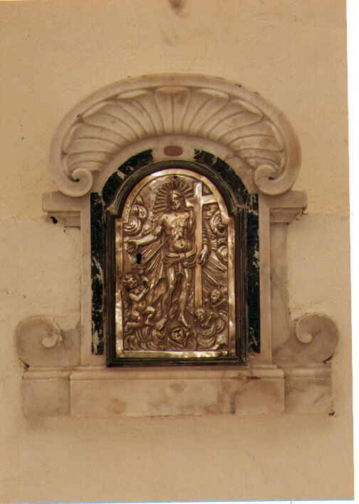tabernacolo, frammento - ambito Italia meridionale (seconda metà sec. XIX)
