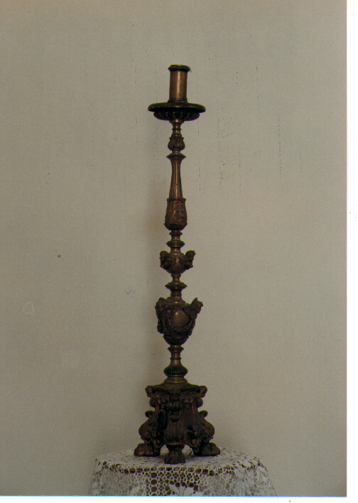candeliere, serie - ambito napoletano (seconda metà sec. XIX)