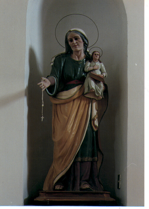 Maria Vergine bambina e Sant'Anna (statua) - ambito Italia meridionale (sec. XIX)