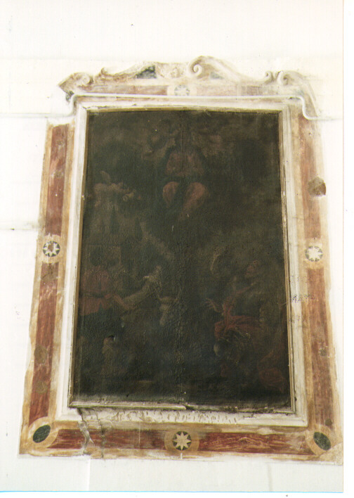 incoronazione di Maria Vergine (dipinto) - ambito napoletano (prima metà sec. XVIII)