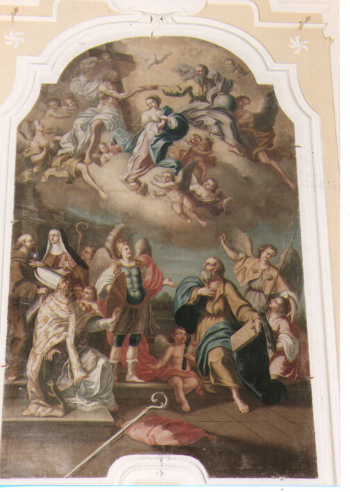 pala d'altare di Scaroina Michele (fine sec. XVIII)