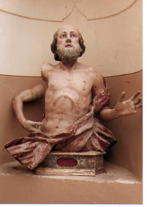 reliquiario - a busto - ambito Italia centro-meridionale (sec. XVIII)