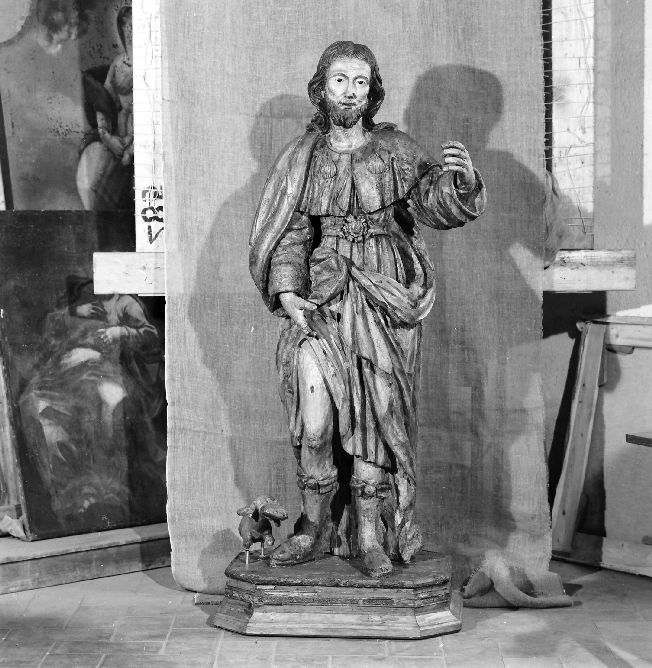 San Rocco, San Rocco (statua) - ambito napoletano (seconda metà sec. XVII)