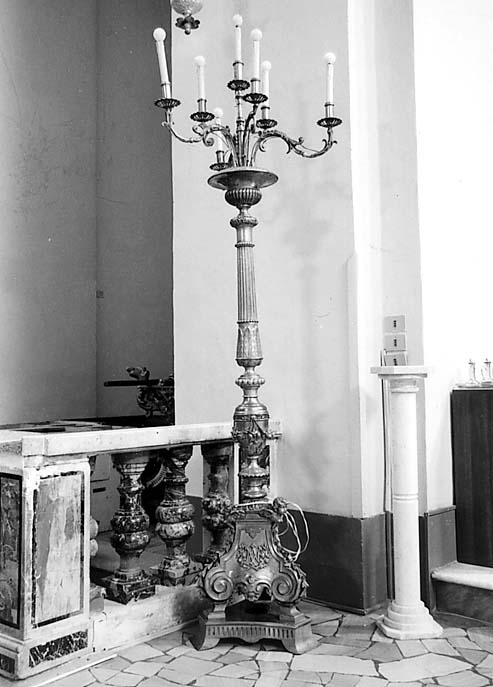 candelabro, serie - ambito Italia meridionale (secc. XIX/ XX)