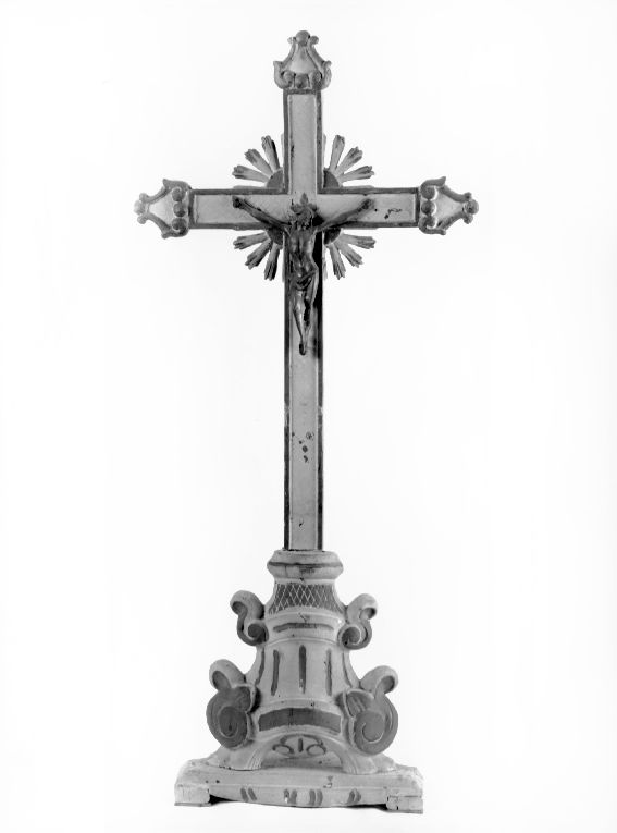 croce d'altare - ambito Italia meridionale (seconda metà sec. XIX)