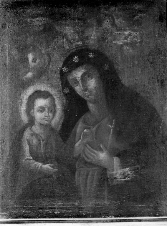 Madonna con Bambino (dipinto) - ambito pugliese (sec. XVIII)