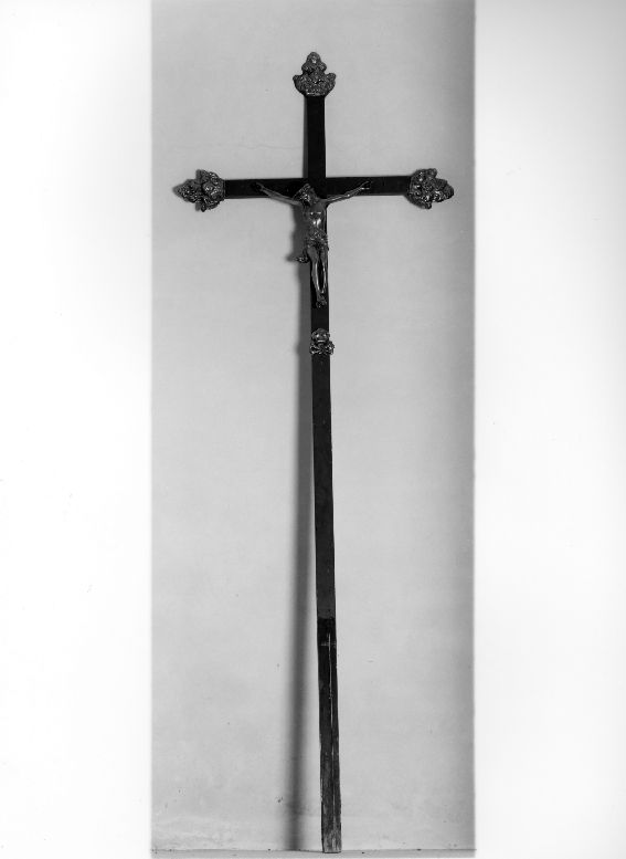 croce processionale - ambito Italia meridionale (primo quarto sec. XIX)