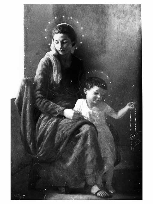 Madonna con Bambino (dipinto) di Ar Giuseppe (sec. XX)