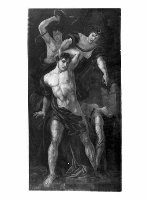 Oreste e le Furie (dipinto) di Dattoli Vincenzo (sec. XIX)