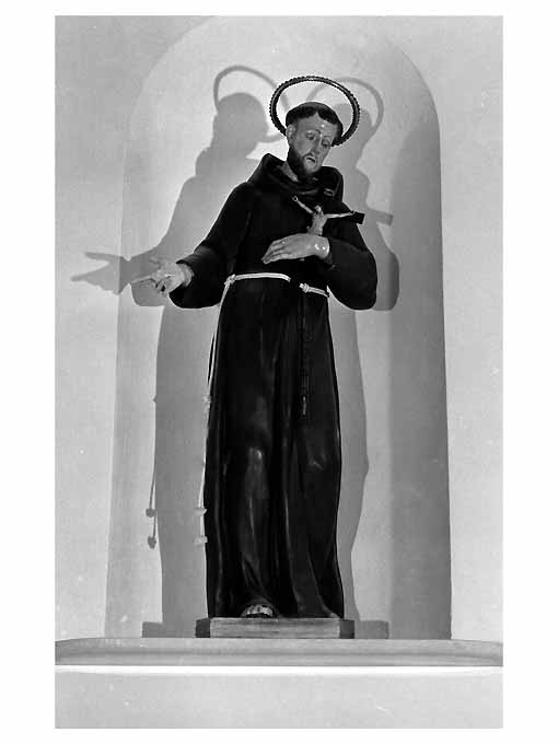 San Francesco d'Assisi (statua) - ambito pugliese (sec. XVIII)