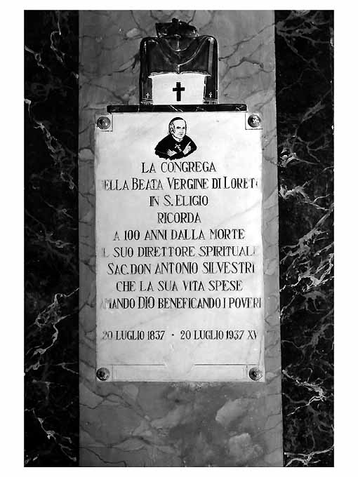 lapide commemorativa - ambito pugliese (sec. XX)