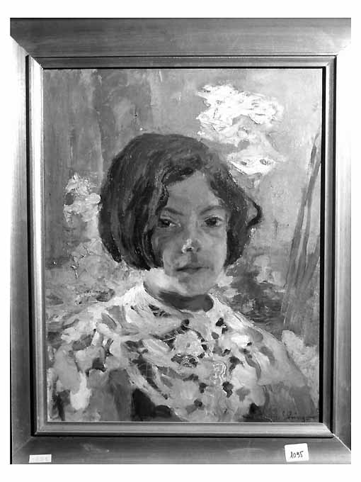 Mia sorella Carmela, ritratto di Carmela Schingo (dipinto, opera isolata) di Schingo Luigi (sec. XX)