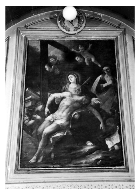 deposizione di Cristo dalla croce (dipinto) di Abbate Gennaro (sec. XVIII)