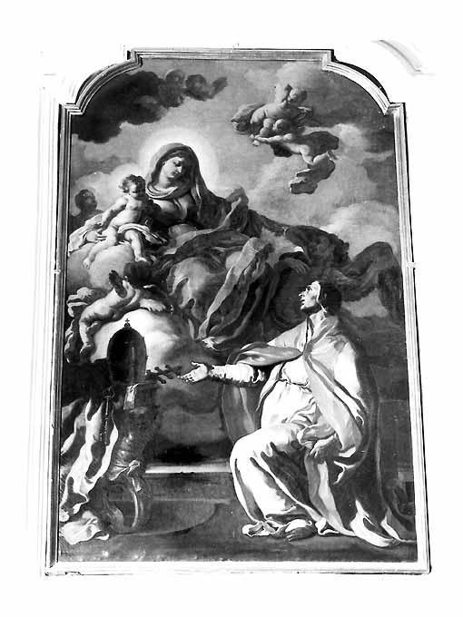 Madonna con Gesù Bambino e S. Gregorio Magno (dipinto) - ambito napoletano (terzo quarto sec. XVIII)
