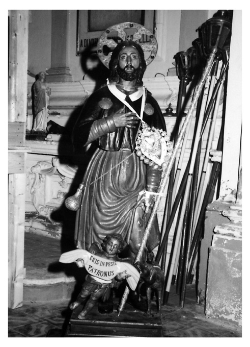 San Rocco (statua) - produzione Italia meridionale (sec. XIX)