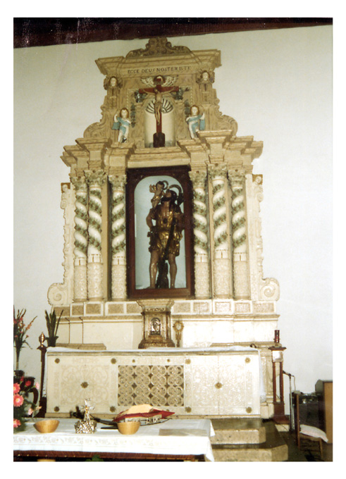 altare maggiore - ambito pugliese (sec. XVII)