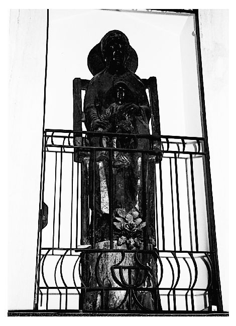 Madonna in Maestà (statua) - ambito orientale (sec. XIII)