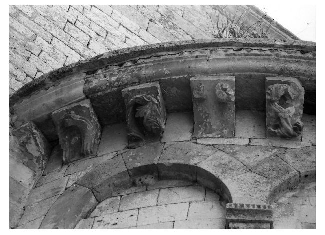 cornice architettonica di Guglielmo, fra' (ultimo quarto sec. XII)