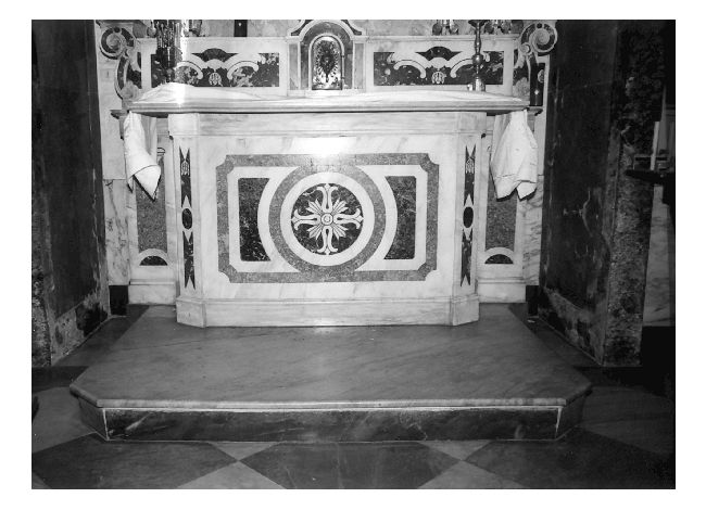 altare - ambito pugliese (primo quarto sec. XIX)