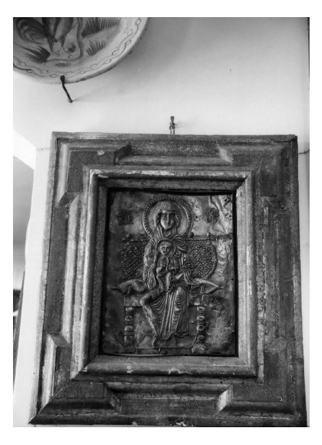 Madonna in trono con Bambino (rilievo) - ambito abruzzese (sec. XIII)
