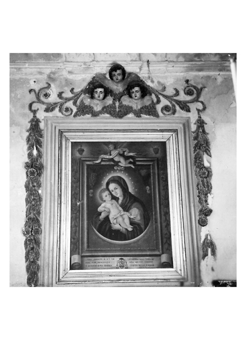 Madonna con Bambino (dipinto) di La Piccirella Antonio (sec. XIX)