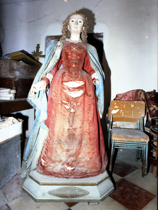 Madonna (statua, elemento d'insieme) - ambito Italia meridionale (sec. XIX)