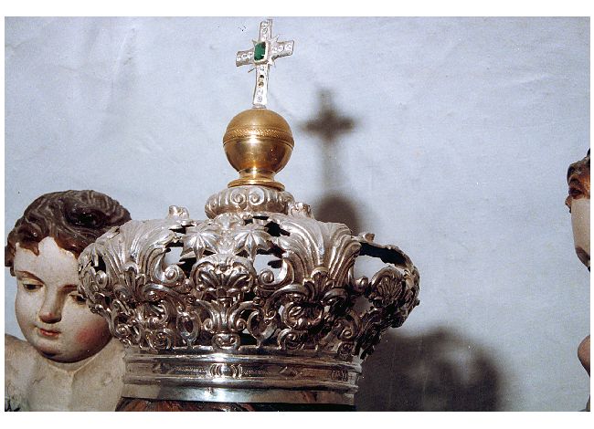 corona da statua - ambito napoletano (prima metà sec. XIX)