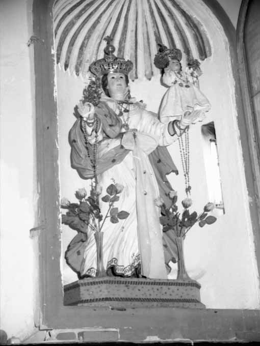 Madonna del Rosario, Madonna con Bambino (statua) - ambito pugliese (sec. XVIII)
