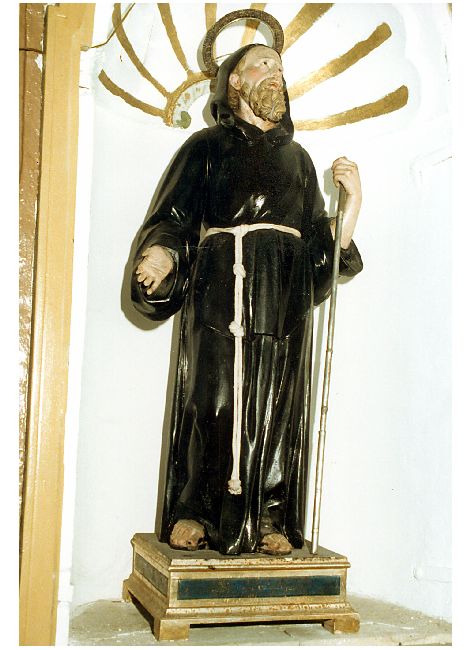 San Francesco di Paola (statua) di Fiore G (sec. XIX)