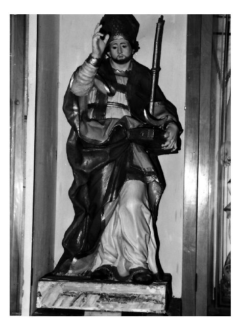 San Donato vescovo (statua) - ambito napoletano (sec. XVIII)