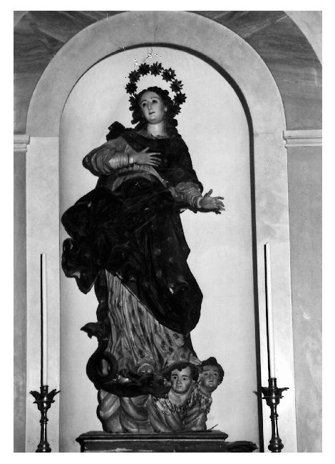 Madonna Immacolata (statua) - ambito napoletano (sec. XVIII)