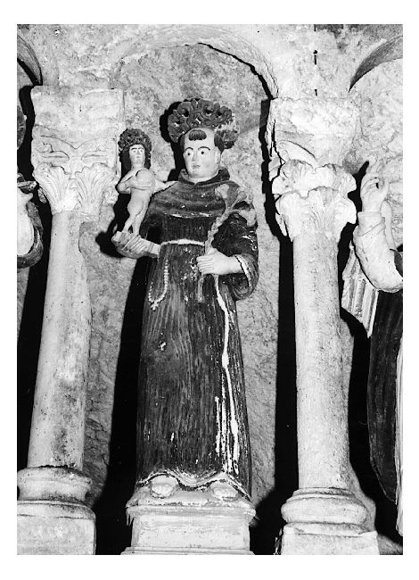 Sant'Antonio da Padova (statua) - produzione pugliese (secc. XVII/ XVIII)