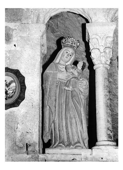 Madonna con Bambino (statua) - produzione pugliese (secc. XVII/ XVIII)