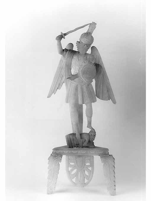 San Michele Arcangelo (statua) - produzione pugliese (sec. XIX)
