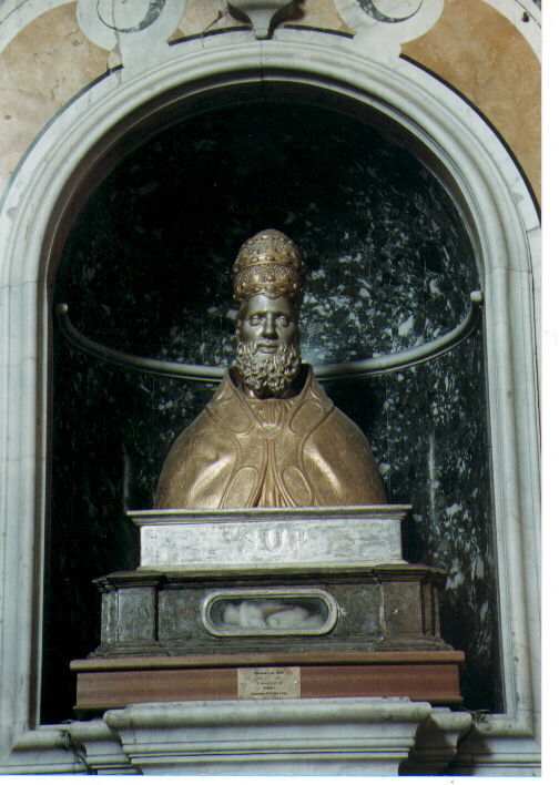 Sant'Urbano (reliquiario - a busto) - ambito Italia meridionale (seconda metà sec. XVI)